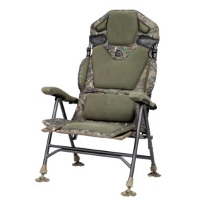 Trakker Levelite Longback Recliner Chair Camo